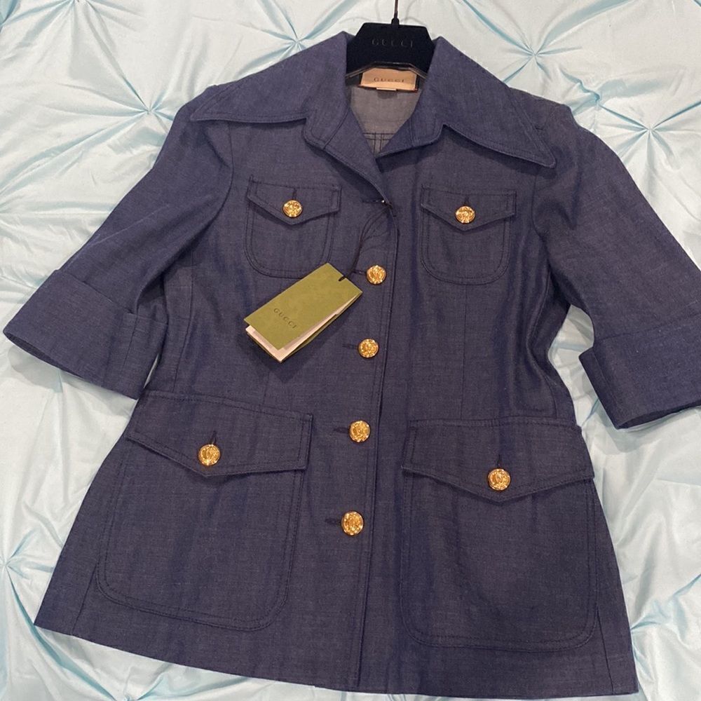 Brand new Gucci denim jacket